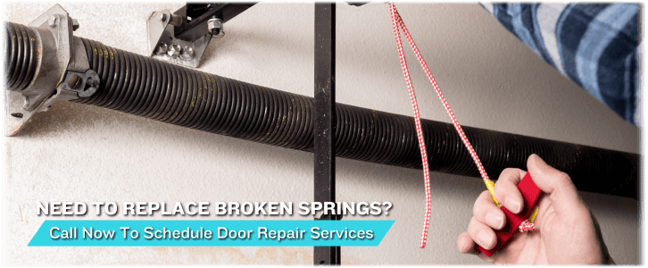 Broken Garage Door Spring Concord CA